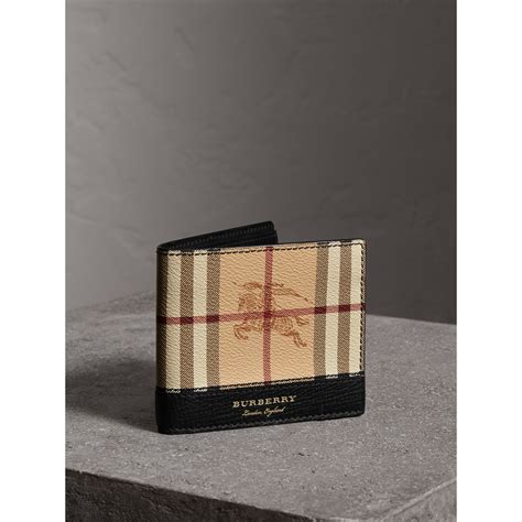 portafoglio burberry uomo|Portafoglio a libro Check (Navy) .